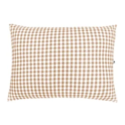 Standard Pillowcase in Gingham Bisque