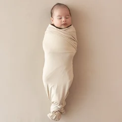 Swaddle Blanket in Bisque