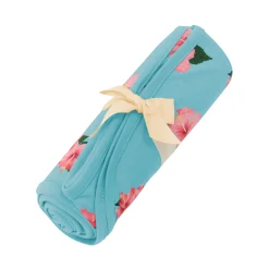 Swaddle Blanket in Hibiscus
