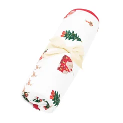 Swaddle Blanket in Santa Sleigh