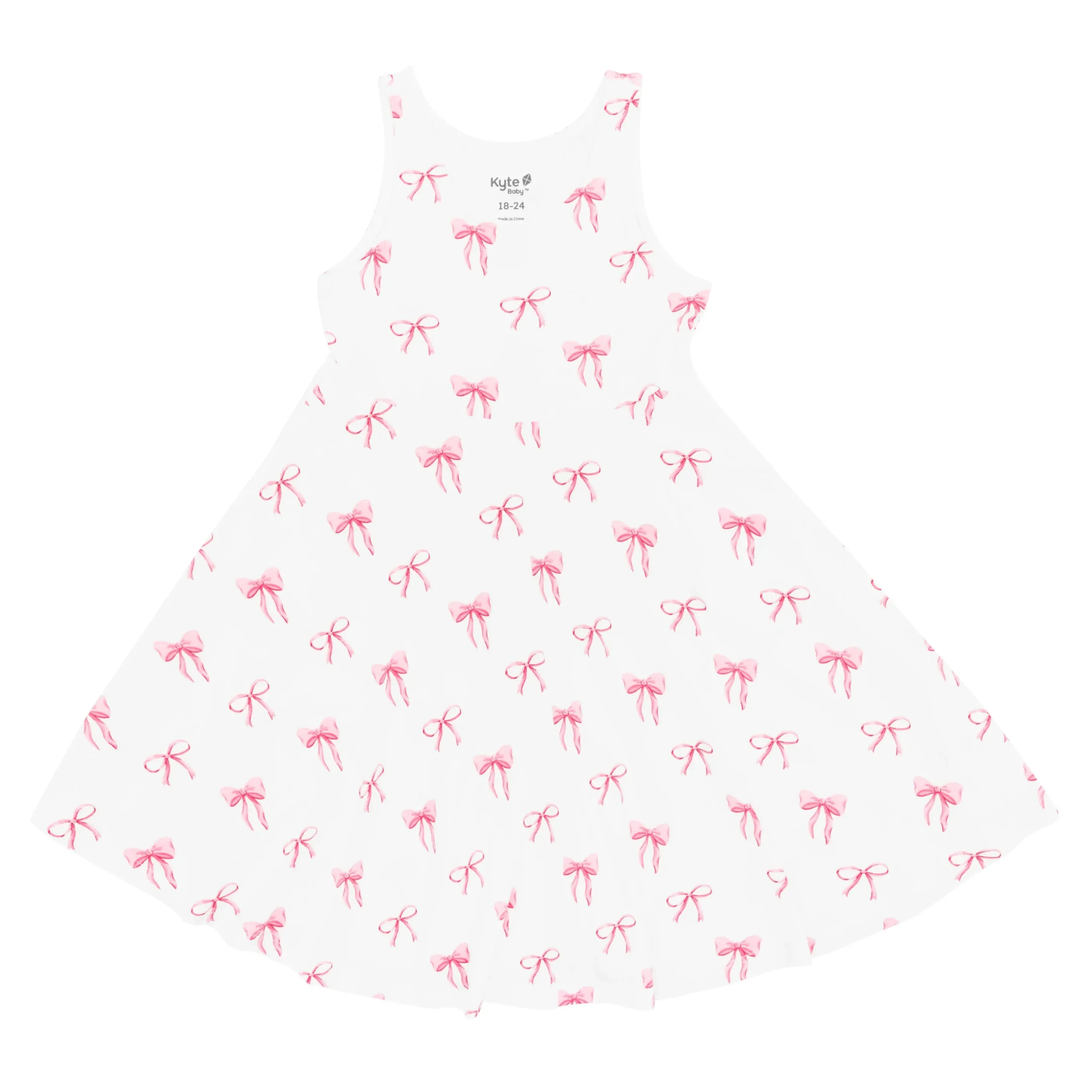 Tank Twirl Dress in Bow