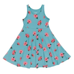Tank Twirl Dress in Hibiscus