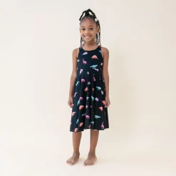 Tank Twirl Dress in Midnight Roar