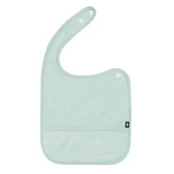 Terry Pocket Bib in Sage