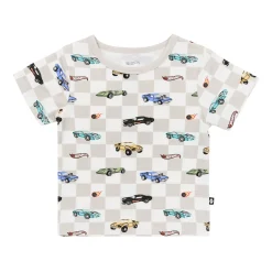 Toddler Basic Tee in Fast and Fierce