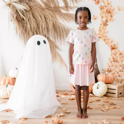 Toddler Basic Tee in Pastel Ghost