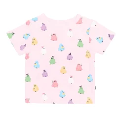 Toddler Basic Tee in Pastel Ghost