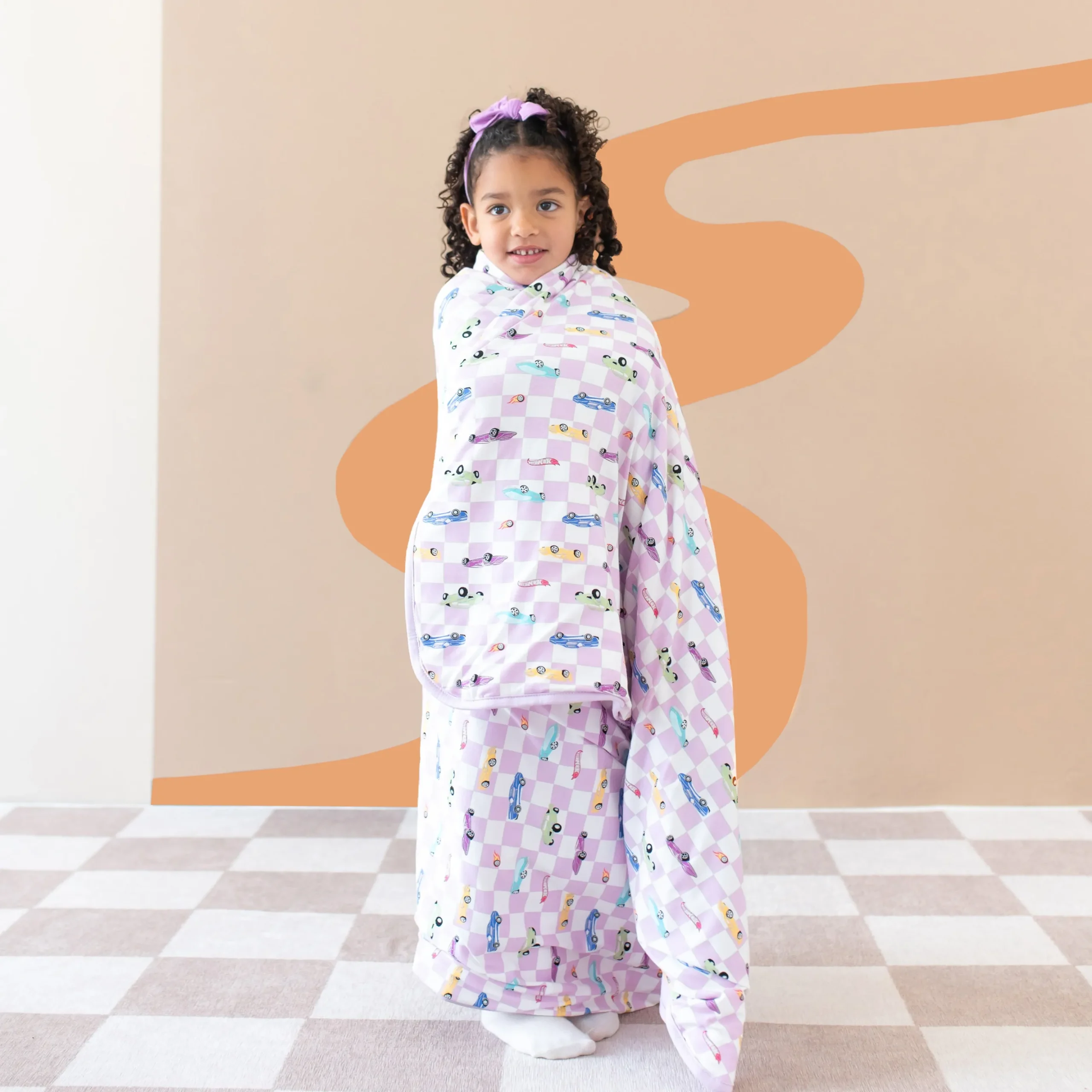 Toddler Blanket in Sparkles and Speed 1.0