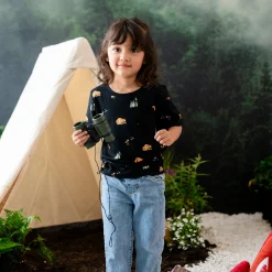 Toddler Crew Neck Tee in Under the Stars