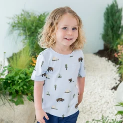 Toddler Crew Neck Tee in Yosemite