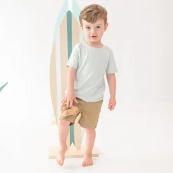Toddler Crew Neck Tee in Dew