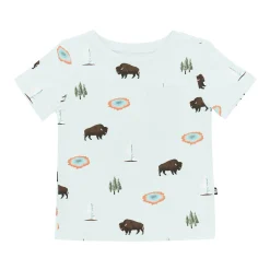 Toddler Crew Neck Tee in Yellowstone