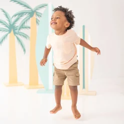Toddler Crew Neck Tee in Canyon