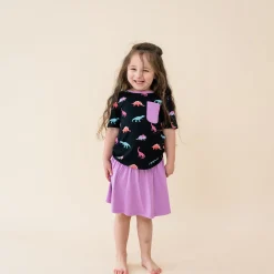 Toddler Crew Neck Tee in Midnight Roar