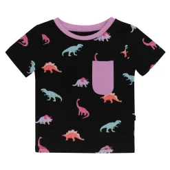 Toddler Crew Neck Tee in Midnight Roar