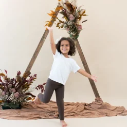 Toddler Leggings in Espresso