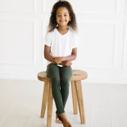 Toddler Leggings in Fir