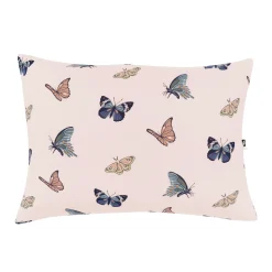 Toddler Pillowcase in Blush Butterfly