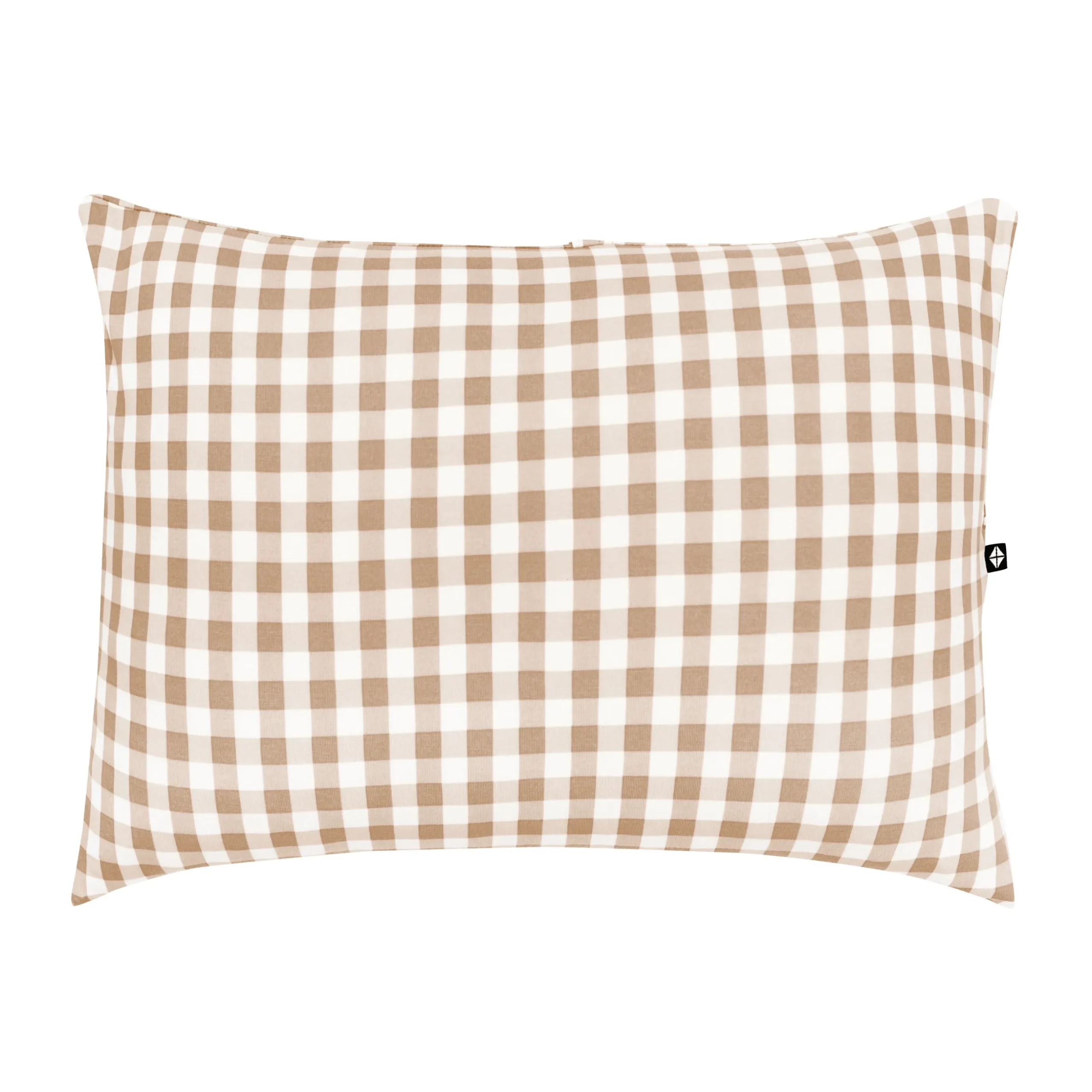 Toddler Pillowcase in Gingham Bisque