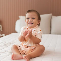 Toddler Short Sleeve Polo in Bewitched
