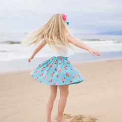 Toddler Skort in Hibiscus