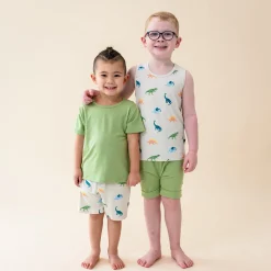 Toddler Tank Top in Ecru Roar
