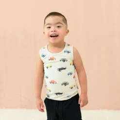 Toddler Tank Top in Vintage Truck