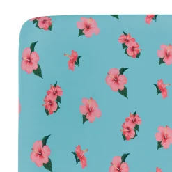 Twin Sheet in Hibiscus