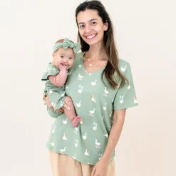 Twirl Bodysuit Dress in Silly Goose