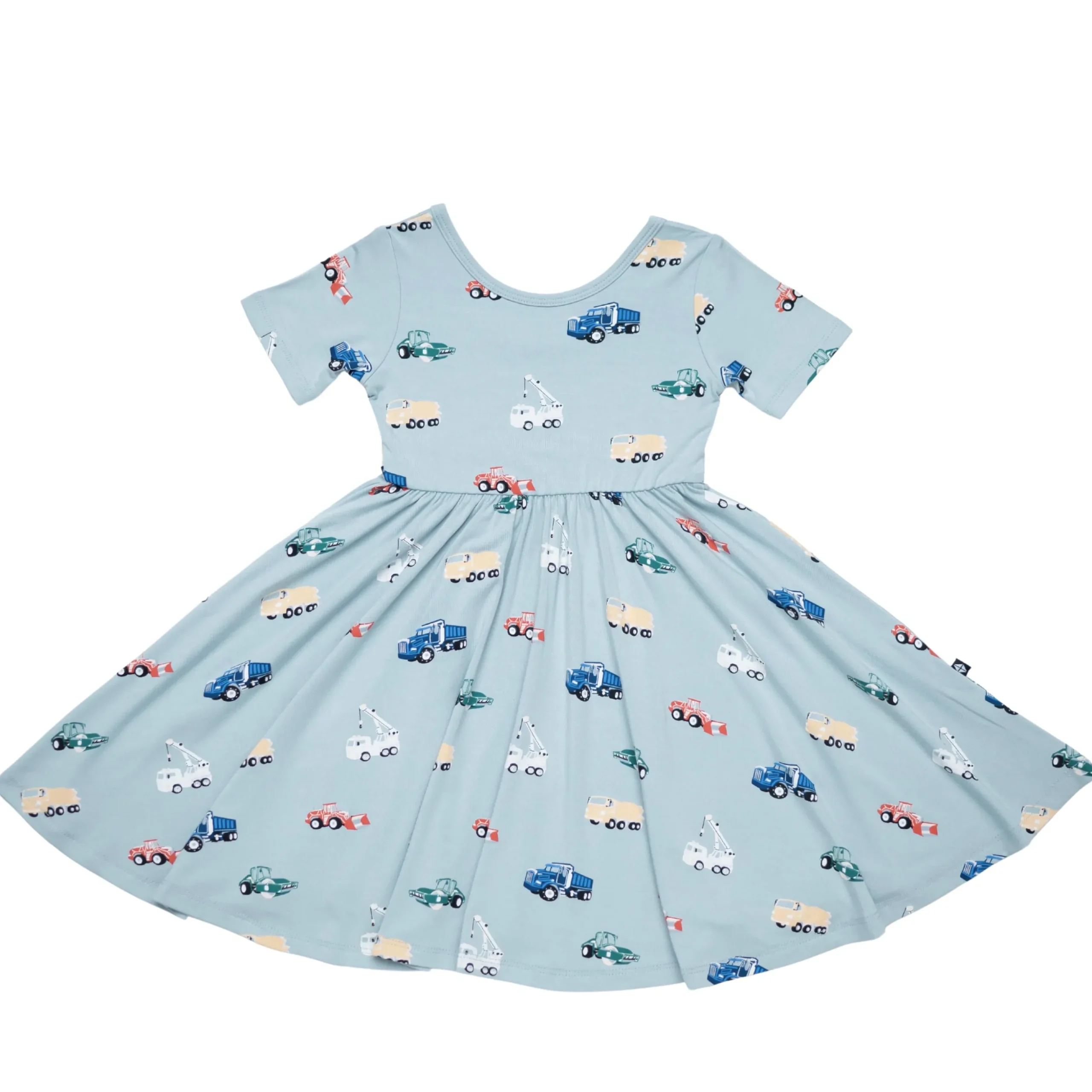 Twirl Dress in Construction