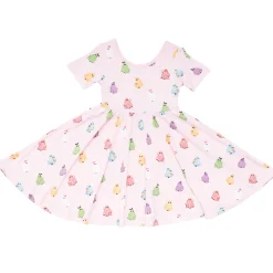 Twirl Dress in Pastel Ghost