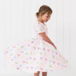 Twirl Dress in Pastel Ghost