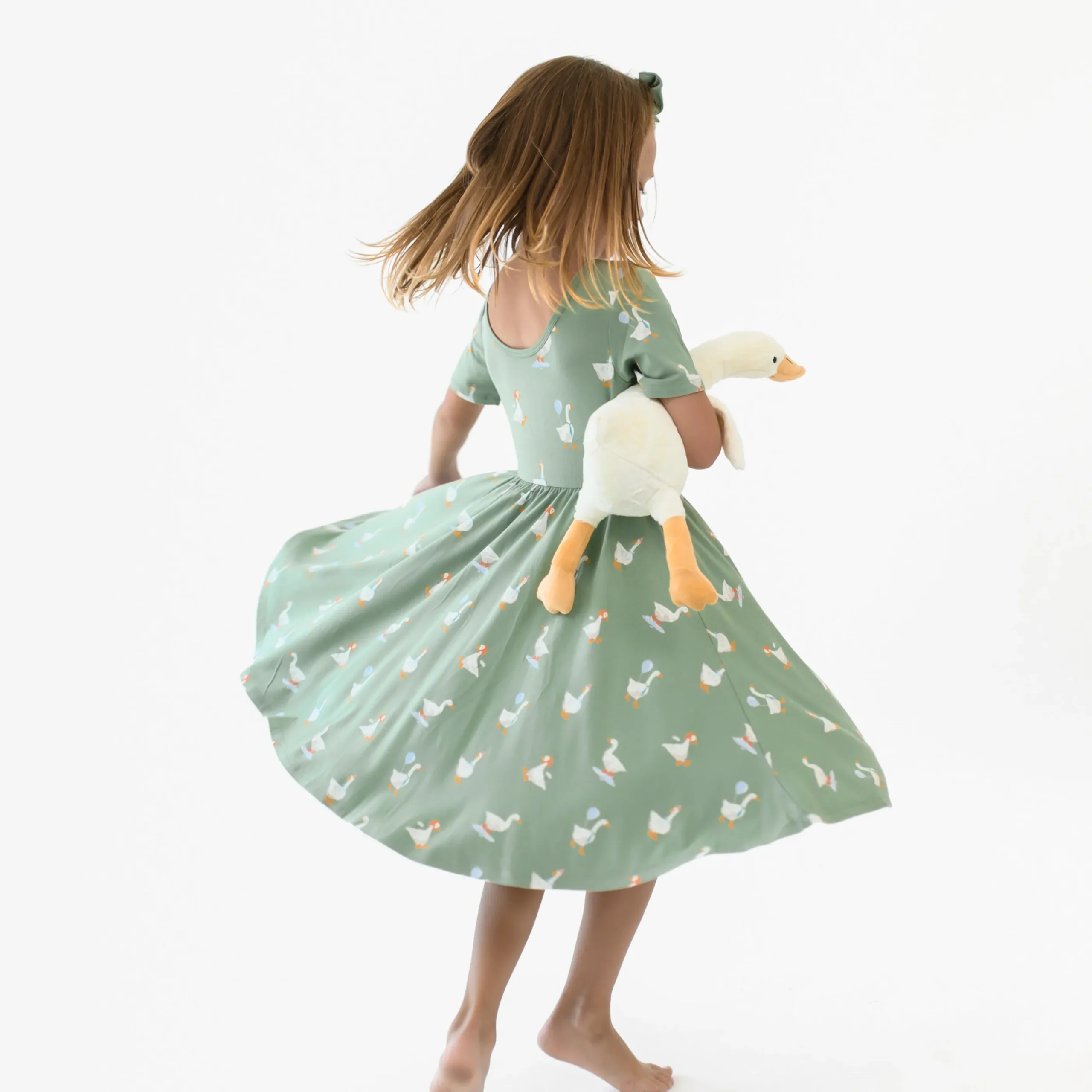 Twirl Dress in Silly Goose