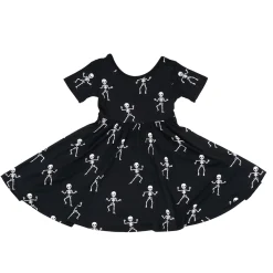 Twirl Dress in Skeleton