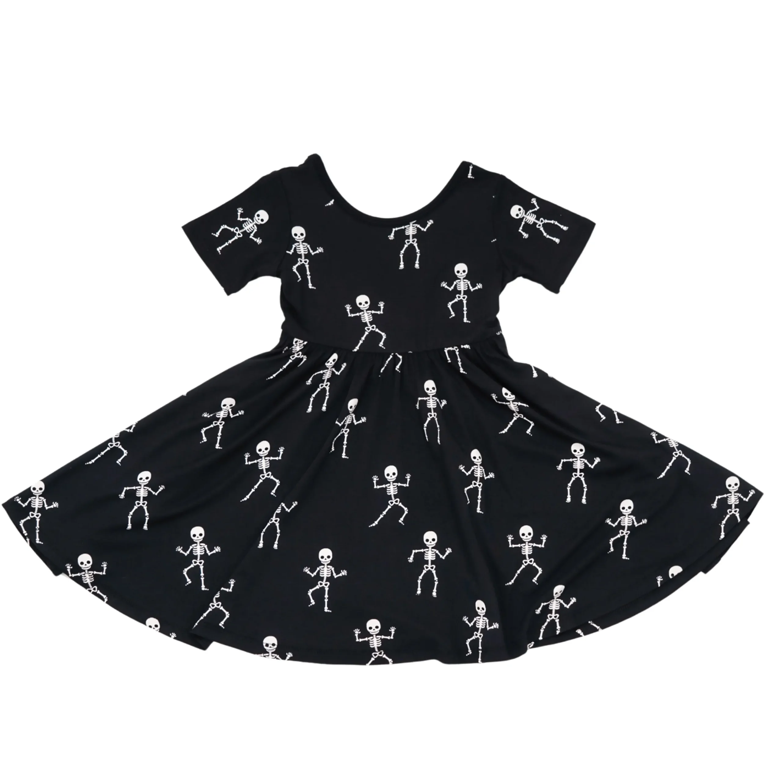 Twirl Dress in Skeleton
