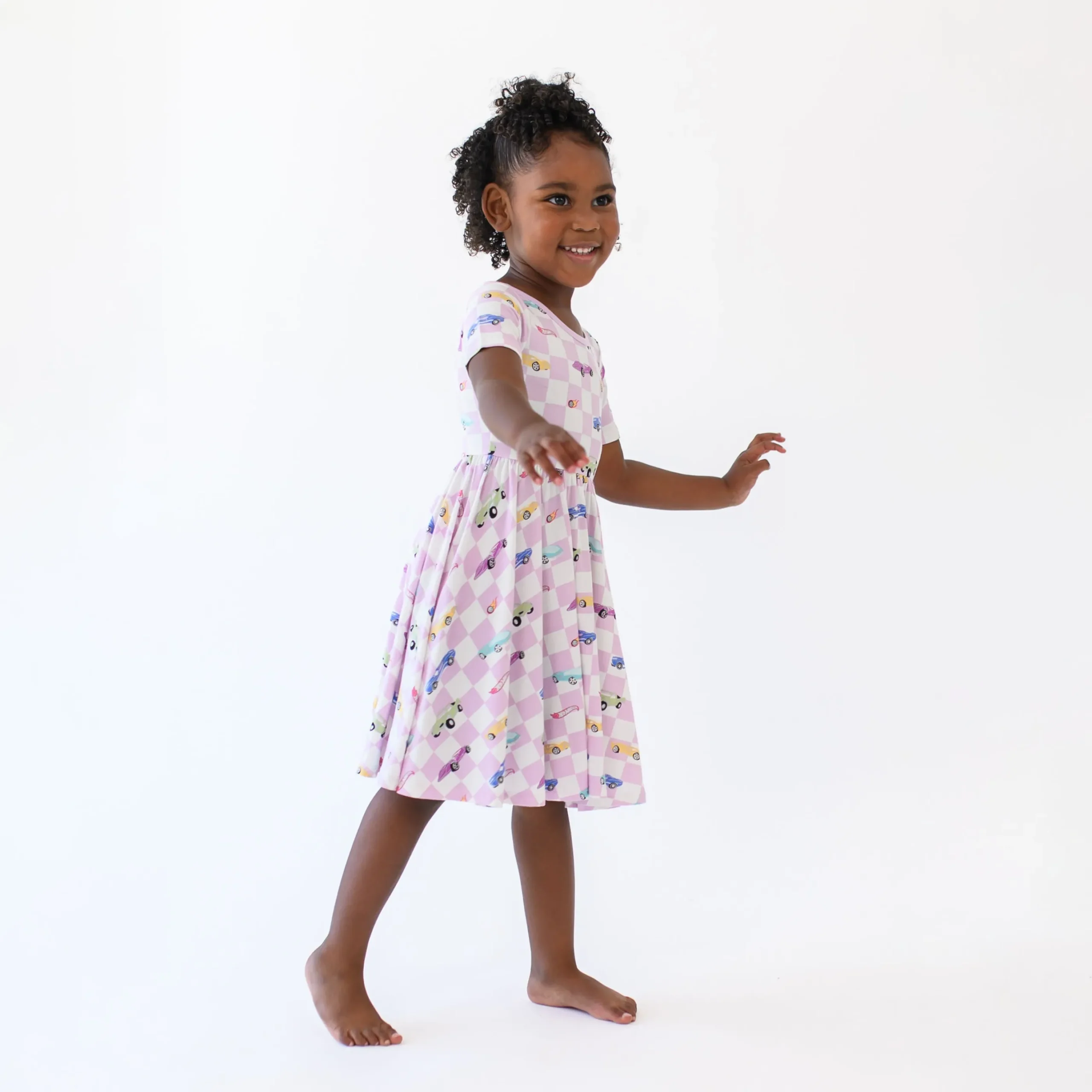 Twirl Dress in Sparkles and Speed