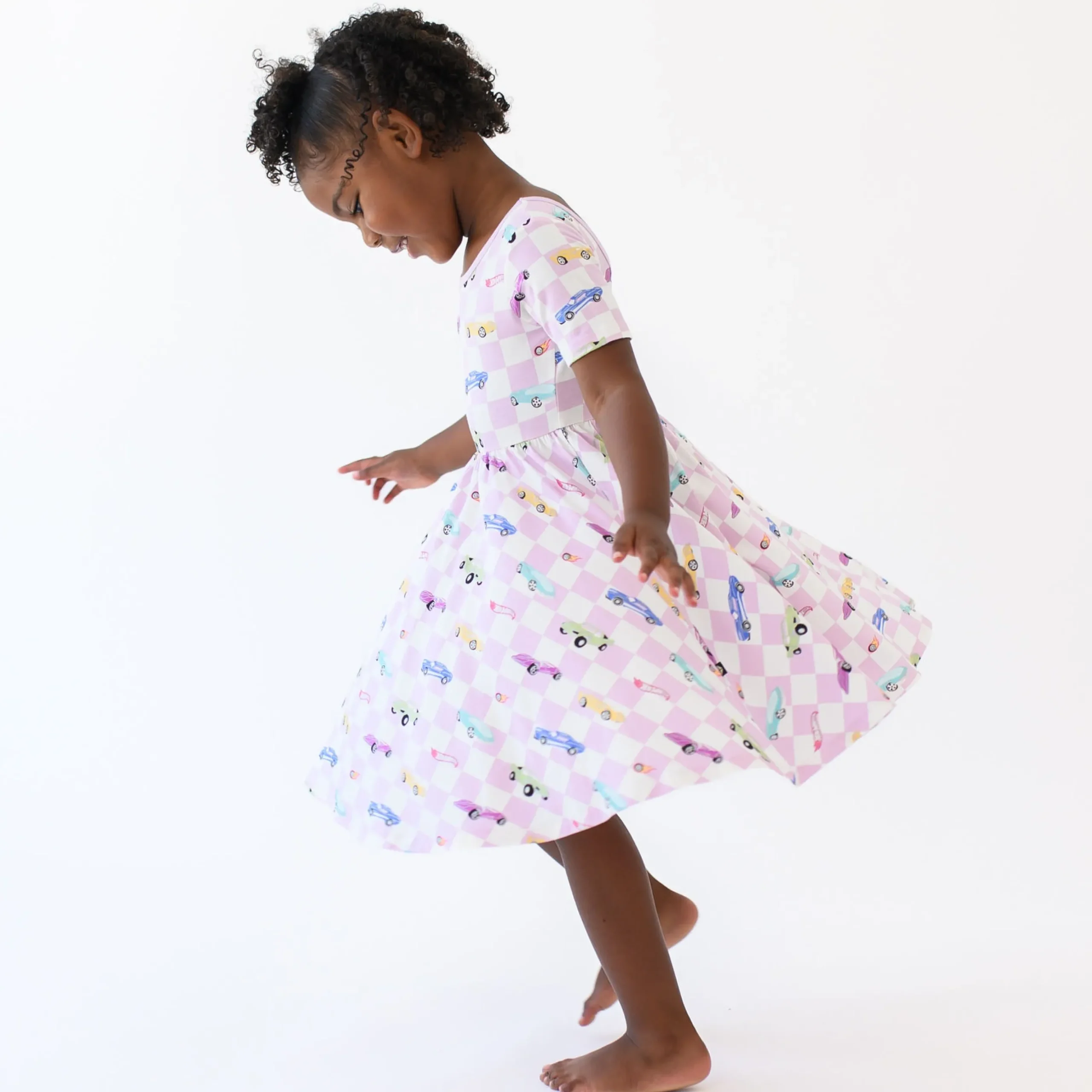Twirl Dress in Sparkles and Speed