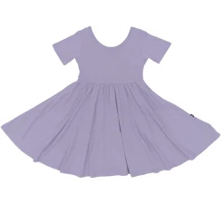 Twirl Dress in Taro
