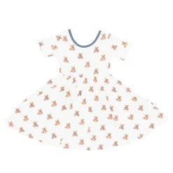 Twirl Dress in Teddy Bear