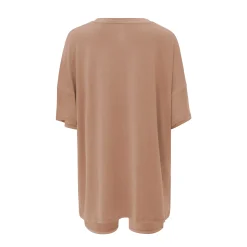Women’s Biker Short Set in Latte