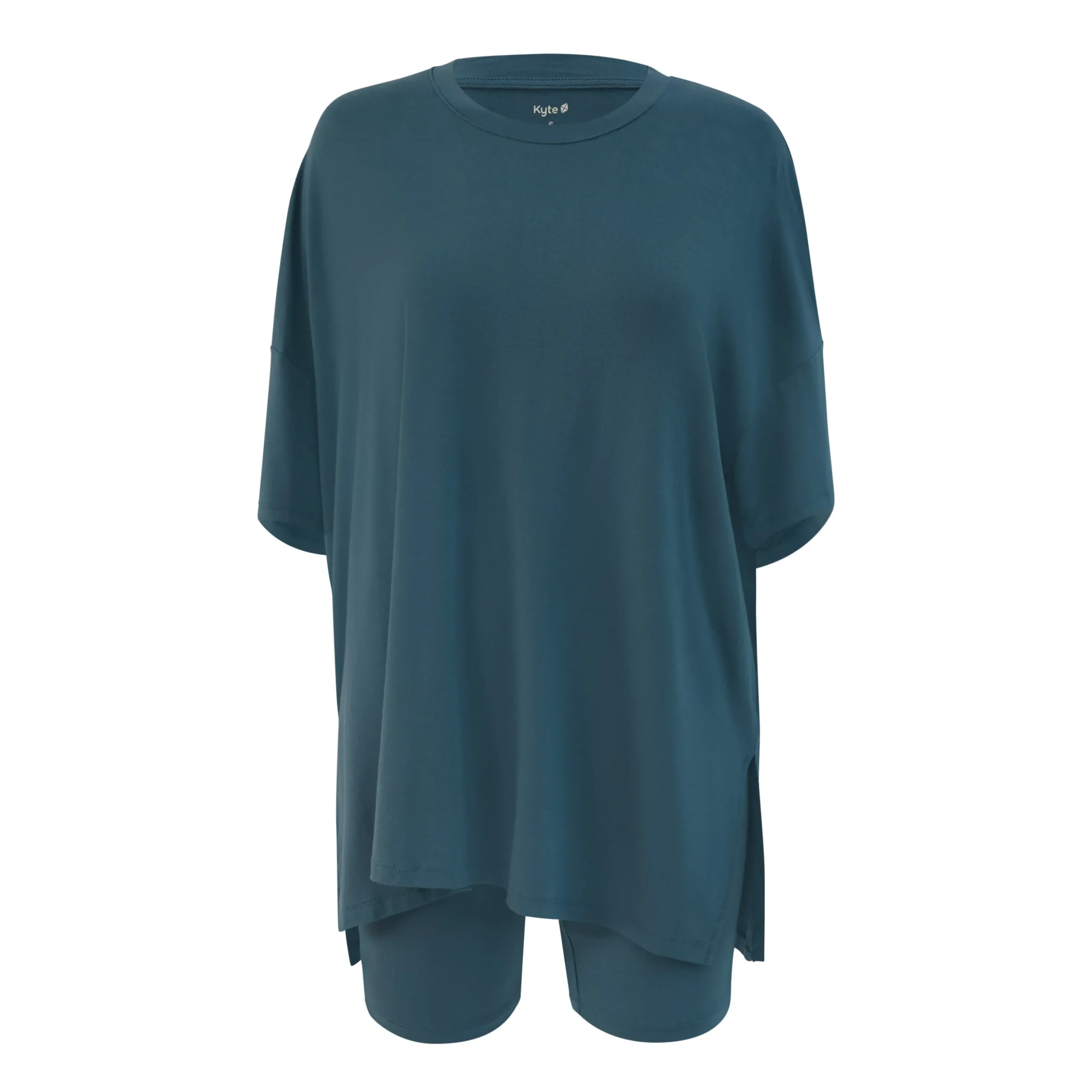 Women’s Biker Short Set in Atlantic