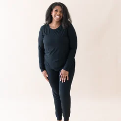 Women's Jogger Pajama Set in Midnight