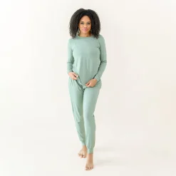 Women's Jogger Pajama Set in Thyme