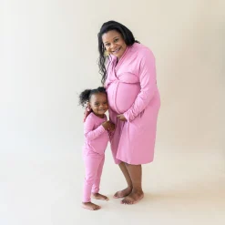 Women’s Lounge Robe in Apple Blossom