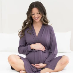 Women’s Lounge Robe in Currant