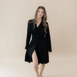 Women’s Lounge Robe in Midnight