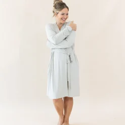 Women’s Lounge Robe in Oat