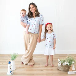 Women's Relaxed Fit V-Neck in Harbor