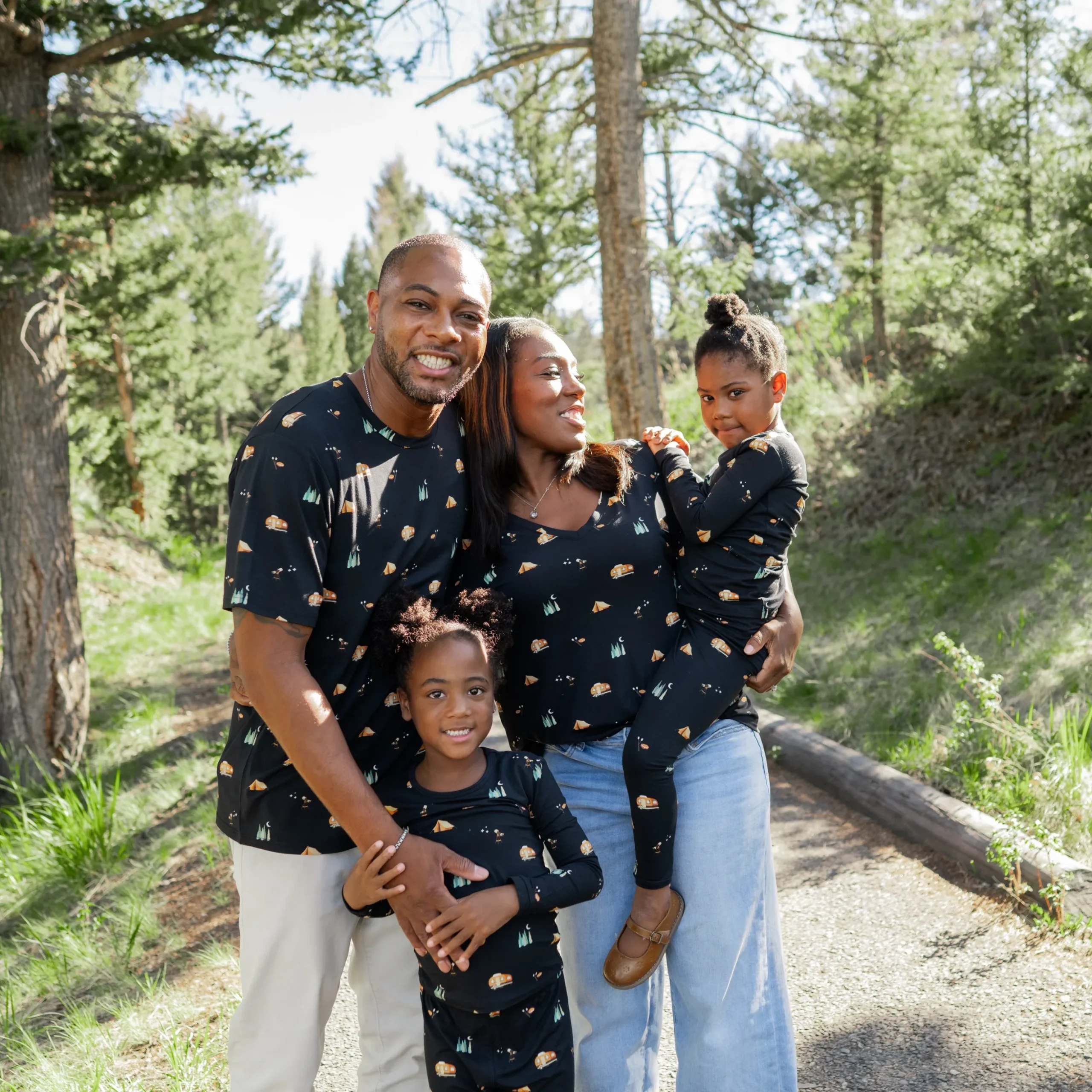 Women's Relaxed Fit V-Neck in Under the Stars