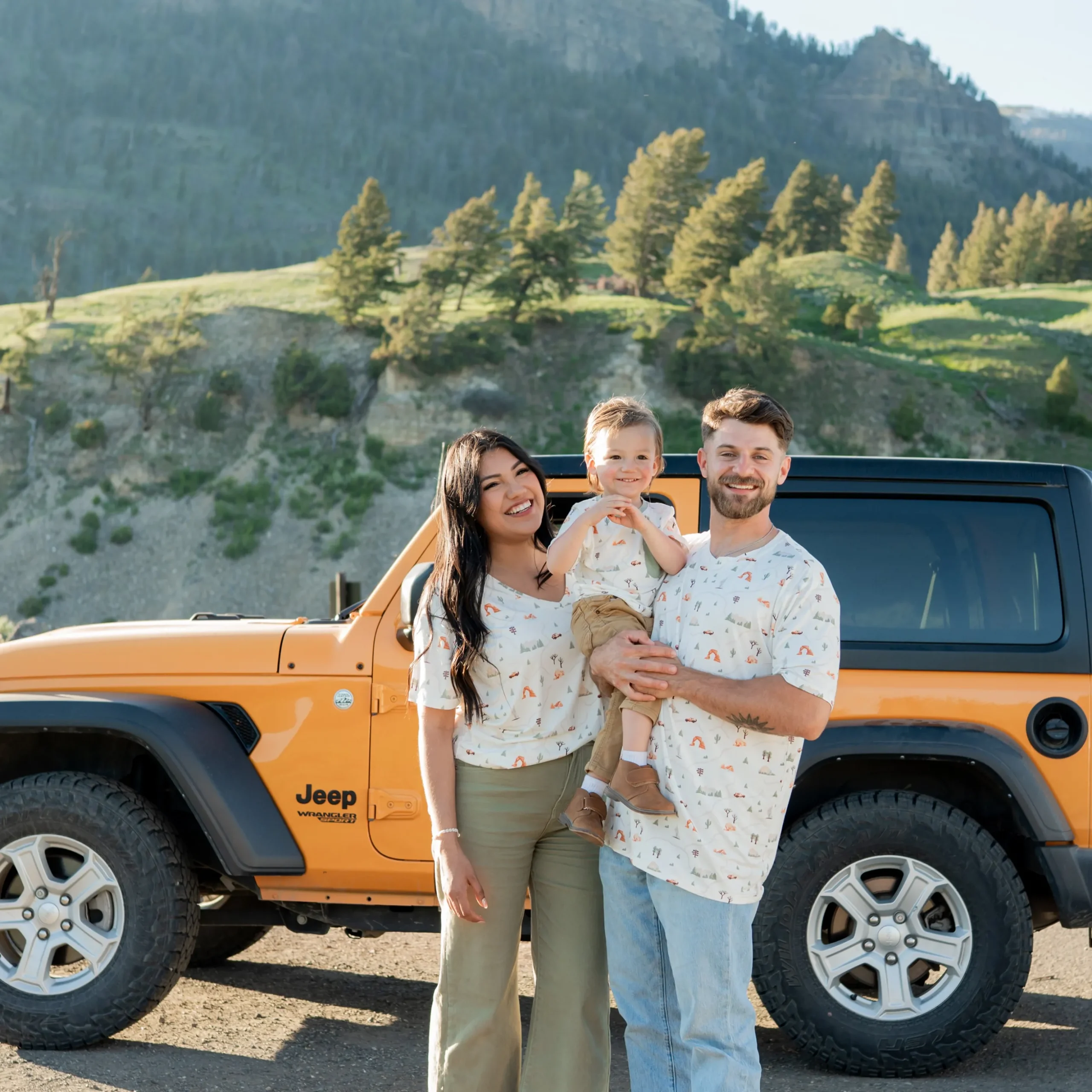 Women's Relaxed Fit V-Neck in Road Trip